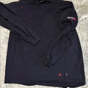 Ariat Men's FR Black Long Sleeve Tee